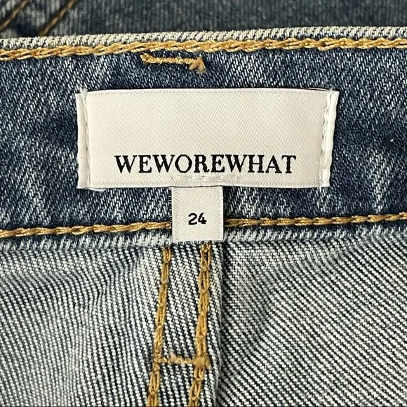 WE WORE WHAT NWT THE DANIELLE JEAN IN SPEING ST HOLE BLUE 24 - Picture 10 of 12